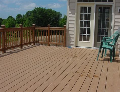 This long-lasting decking requires little upkeep and comes in seven colors. . Trex saddle color